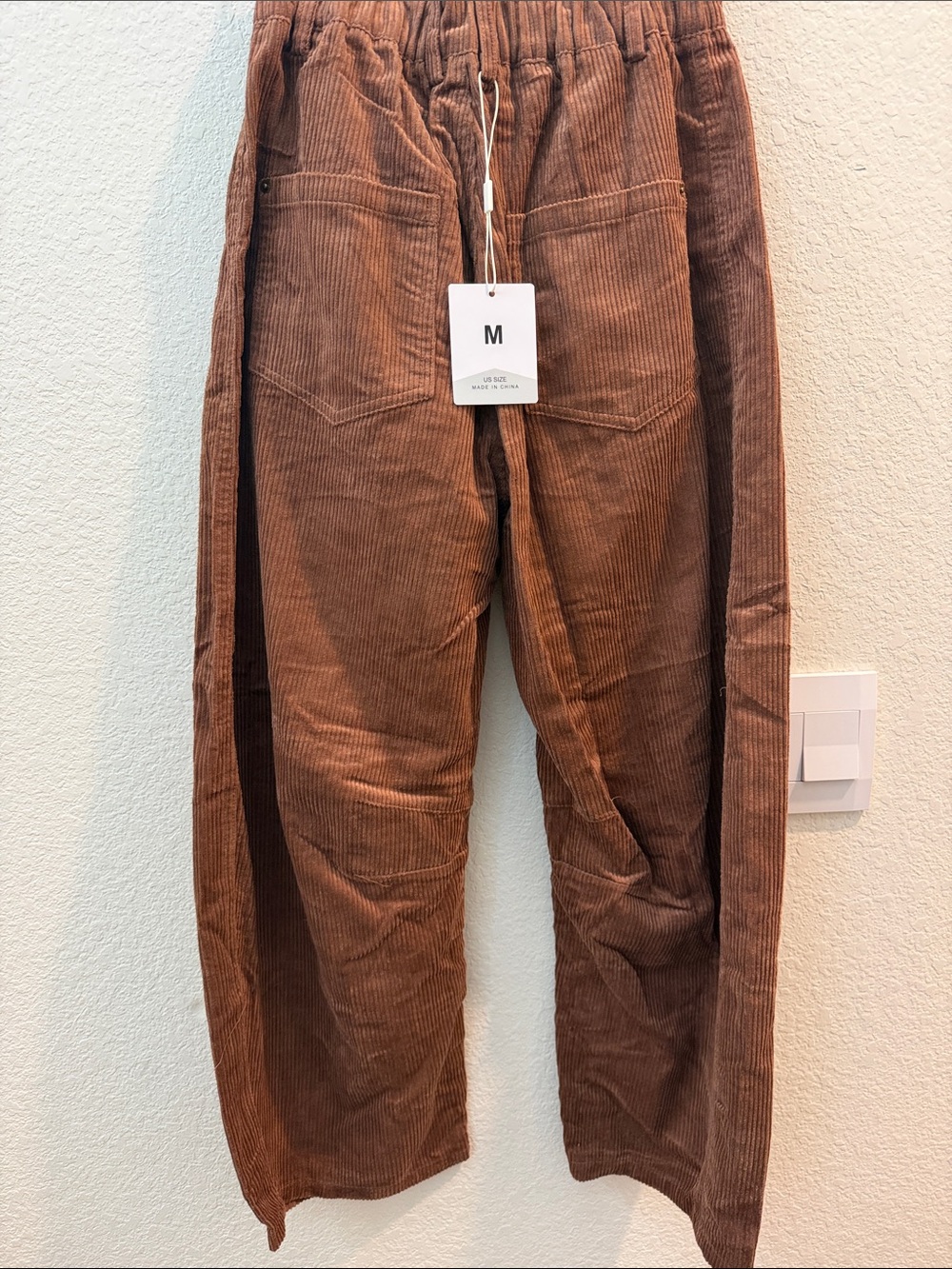 NWTS Corduroy Barrel Jeans - Picture 3 of 4